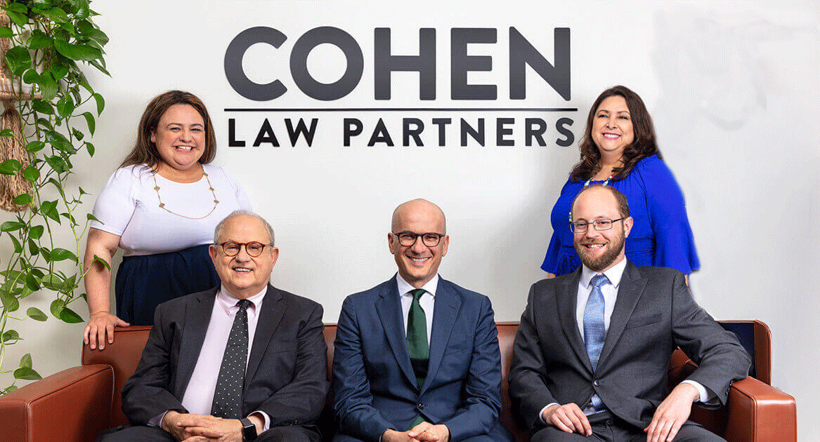 Group Photo of professionals at Cohen Law Partners